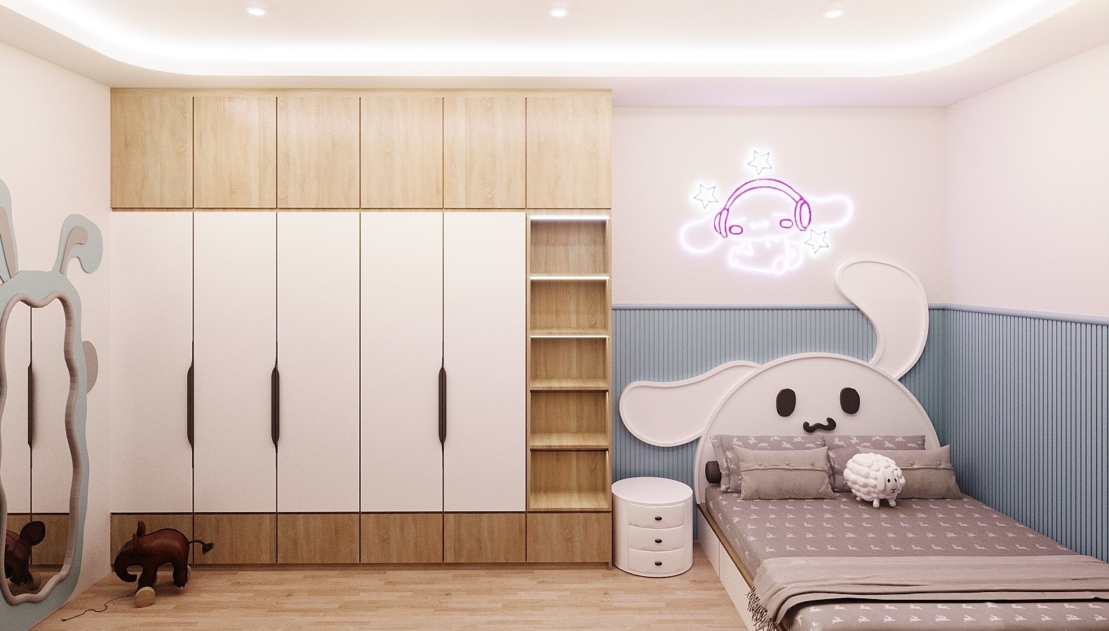 THIẾT KẾ PHÒNG BÉ TẠI QUY NHƠN STV1606