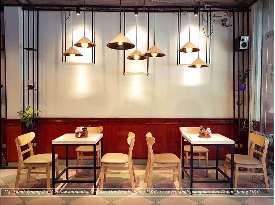Thiết Kế Quán Cafe Ở Quy Nhơn HTQ040
