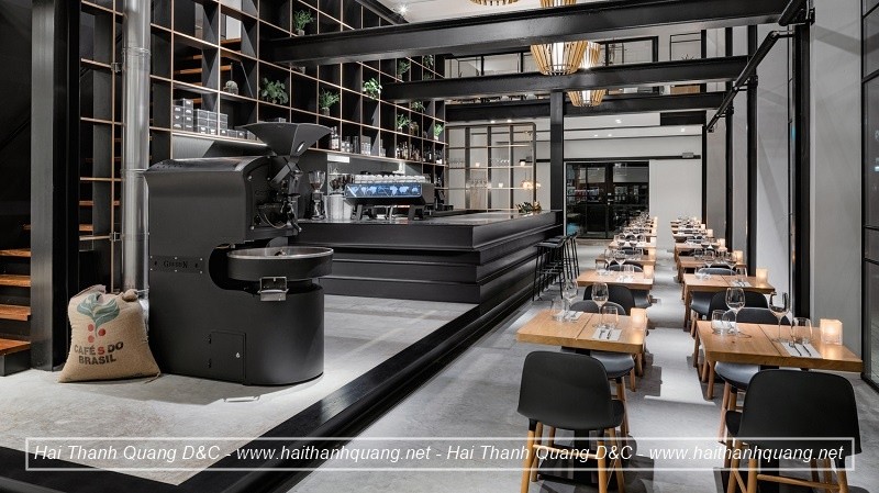 Thiết Kế Quán Cafe Ở Quy Nhơn HTQ036