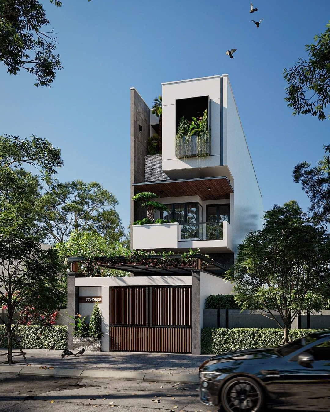 THIẾT KẾ NHÀ ĐẸP TẠI AN KHÊ – NHÀ ANH LAI