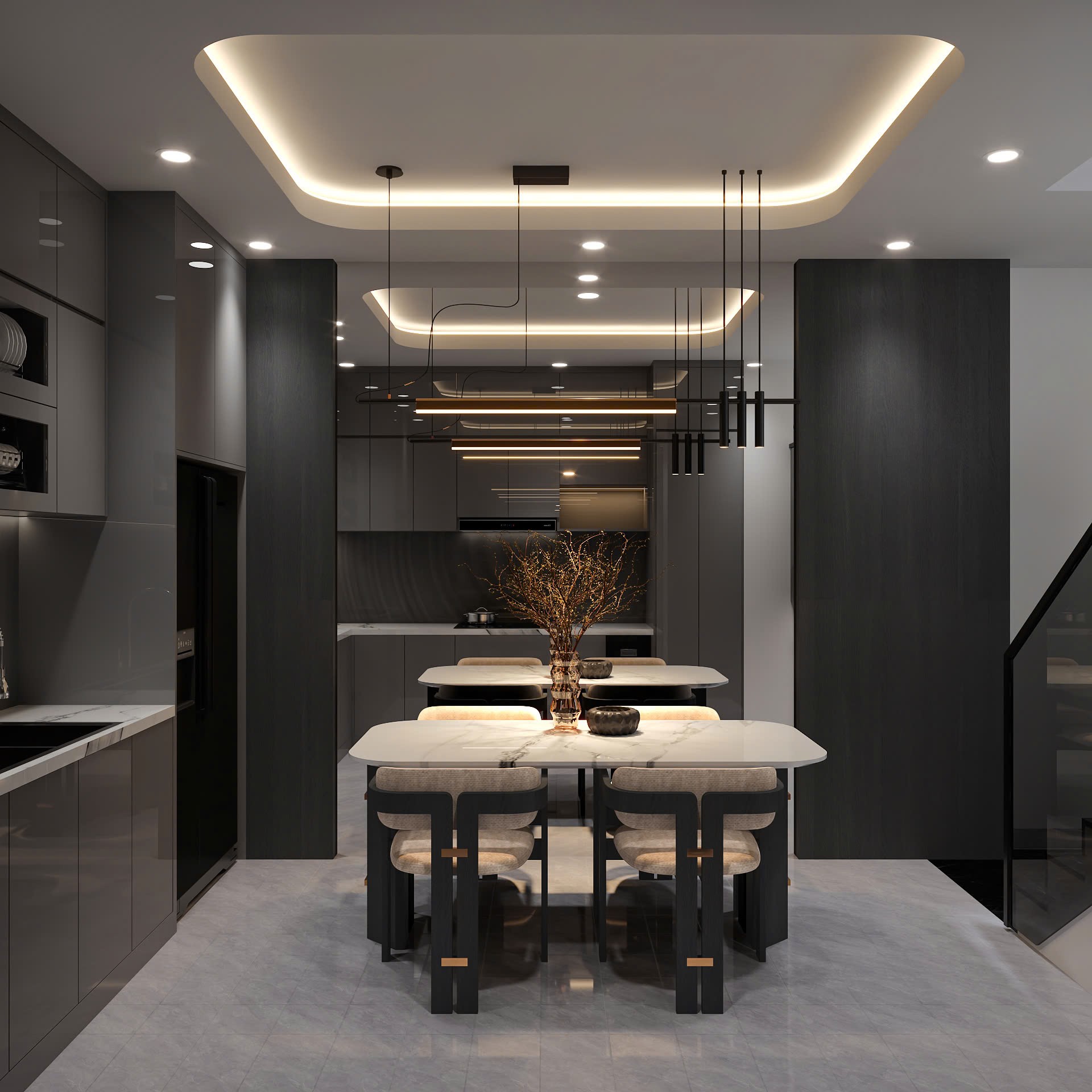 SẢN XUẤT TỦ BẾP TẠI TÂY SƠN – NHA CHỊ HÀ