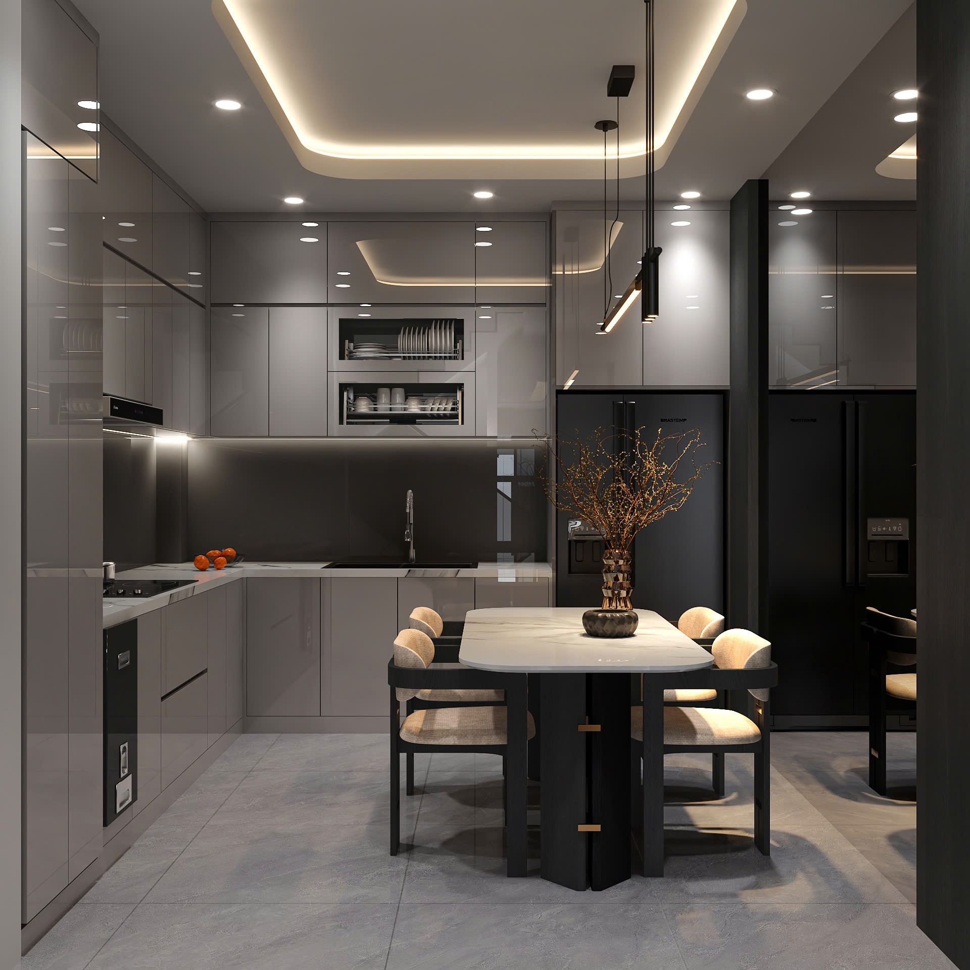 SẢN XUẤT TỦ BẾP TẠI GIA LAI – NHA ANH HẢO